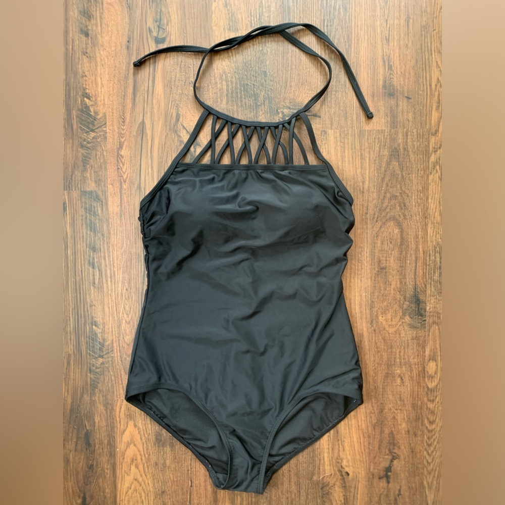 Catalina One Piece Halter Tie Swimsuit